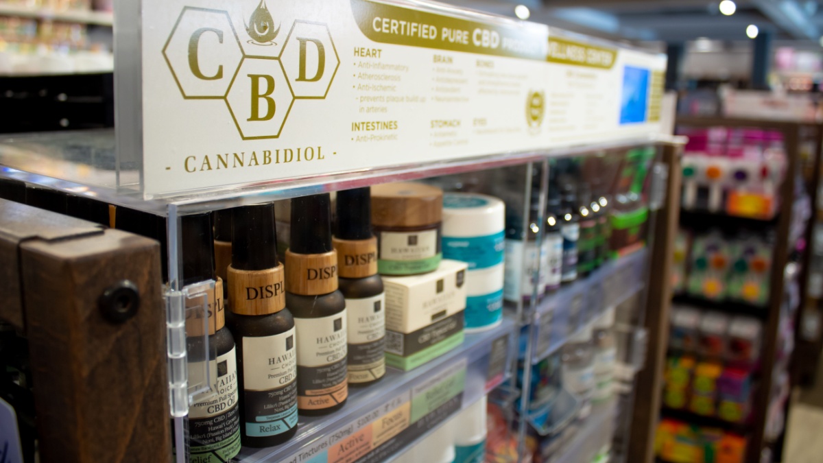 cbd products in a pharmacy