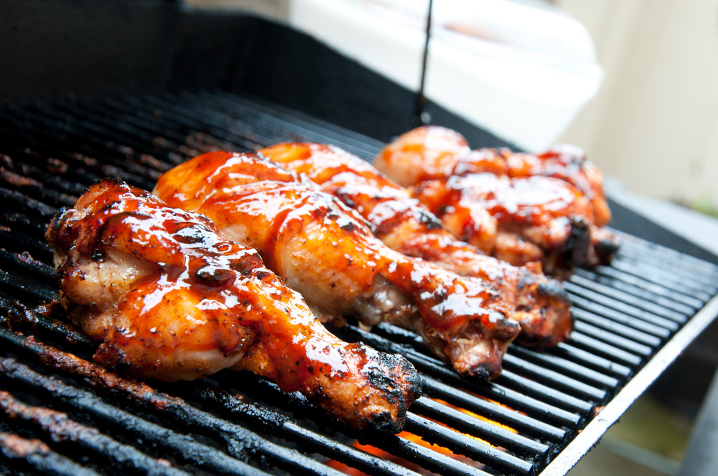 Chicken in barbecue sauce