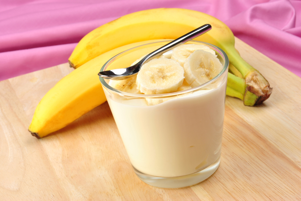 Honey banana cups