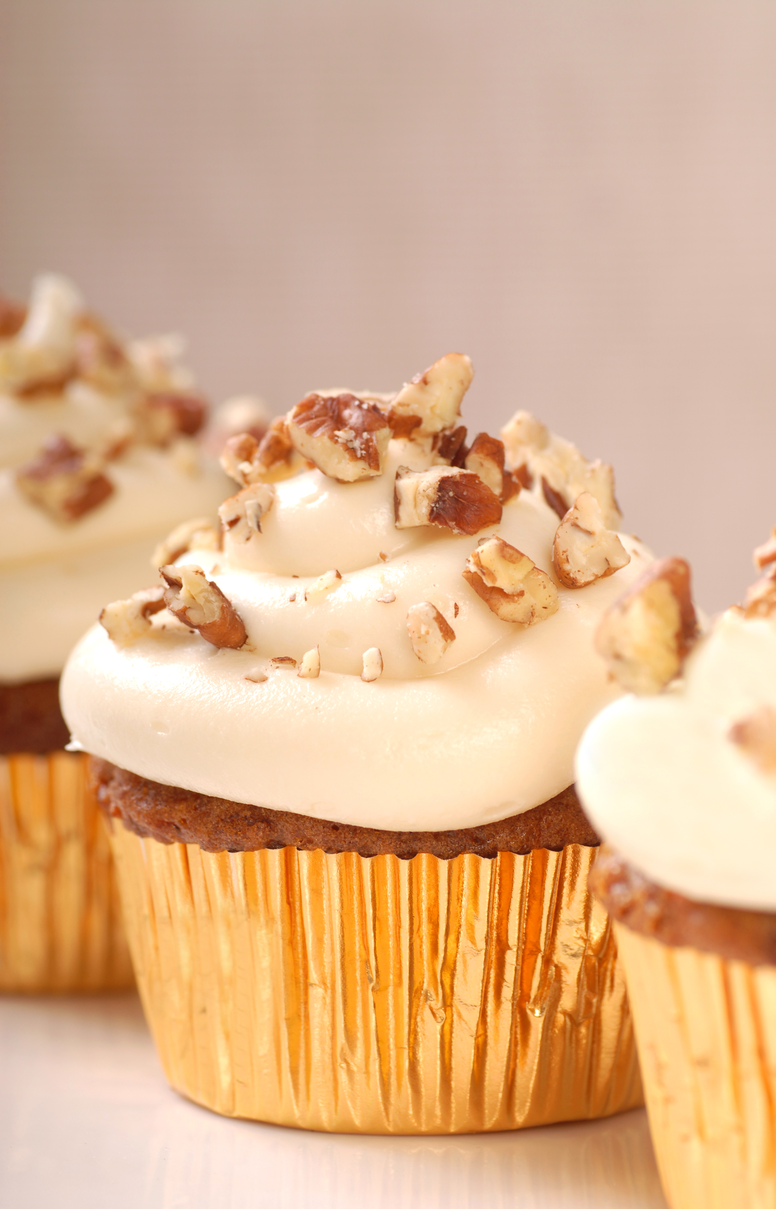 Yuletide iced muffins