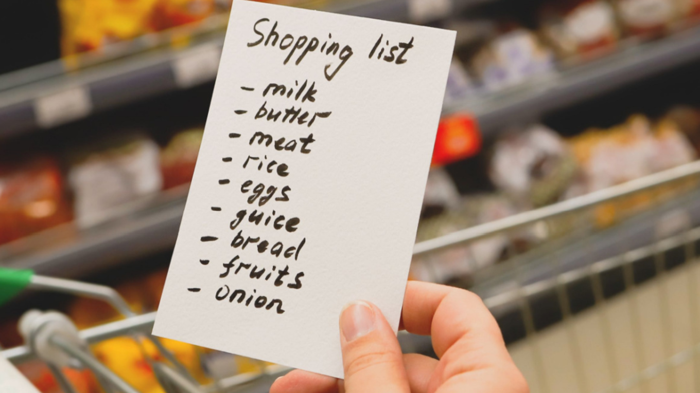 How to make food shopping easier