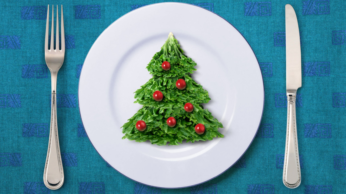Vegetarian Christmas dinner