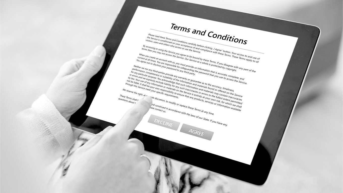 Terms and conditions