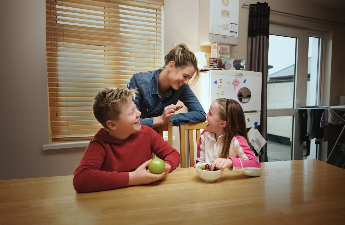Parenting talk about starting healthy habits