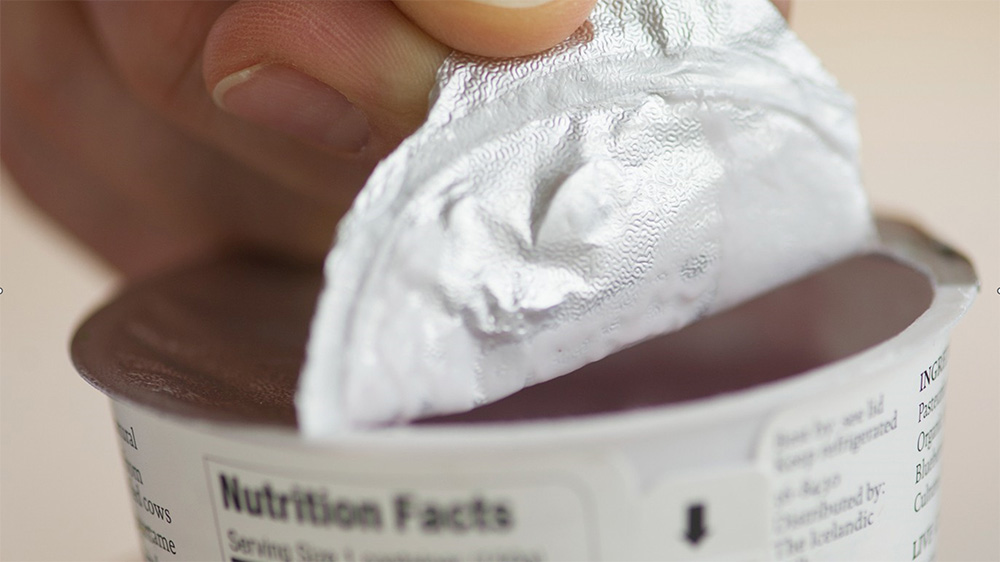 Chocolate mousse nutrition label