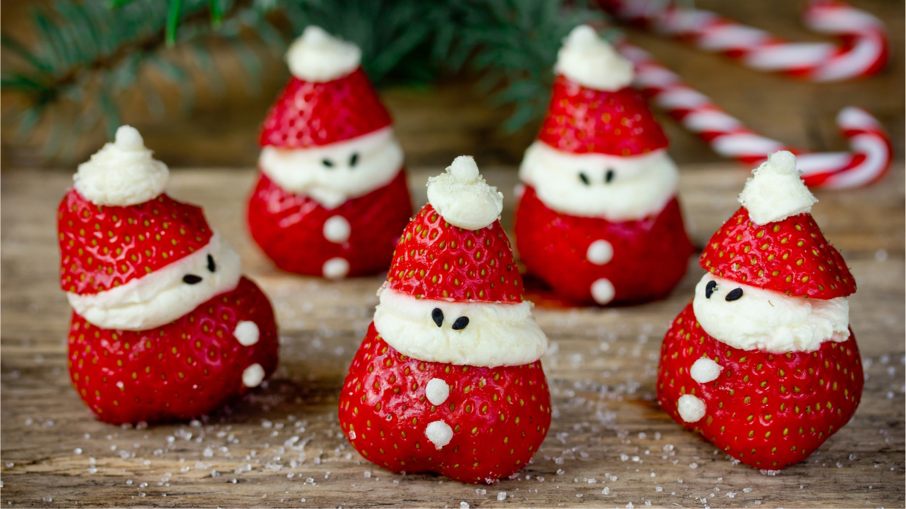 Strawberry Santas
