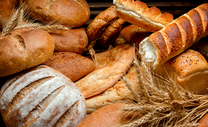 Different types of bread