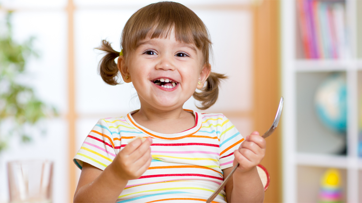 Healthy eating for tots