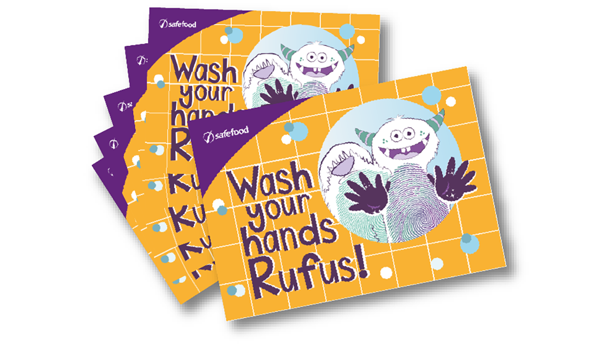 Cover of "Wash your hands, Rufus" book