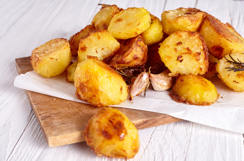 Roast potatoes