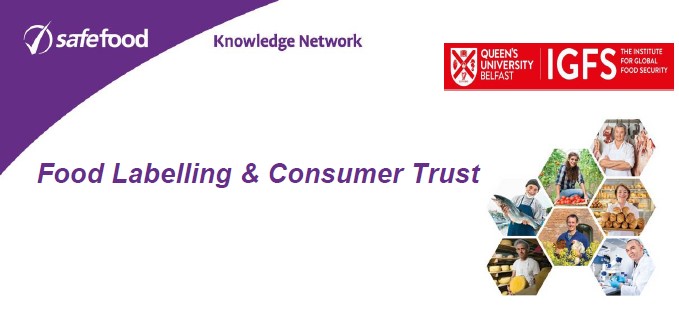 Food Labelling and Consumer Trust