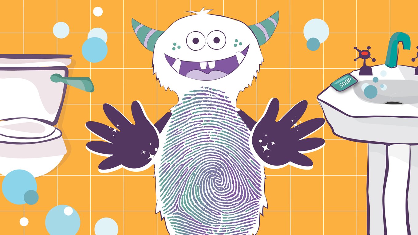 Wash your hands with Rufus handwashing campaign image