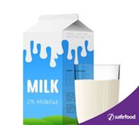 carton and glass of milk