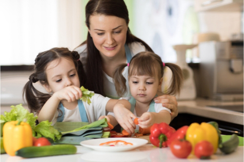 Kids in the kitchen