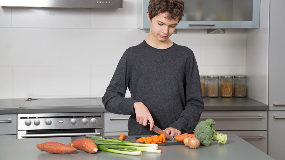 Talking to teens about plant-based diets