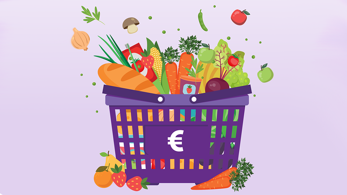 The cost of a healthy food basket in Ireland