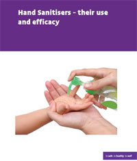 Hand sanitiser report cover