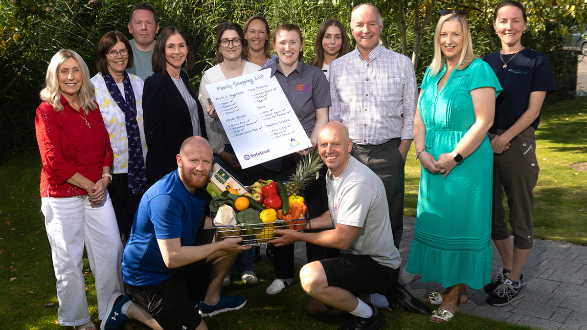 Group photo of Safefood and Healthy Living Centre Alliance participants