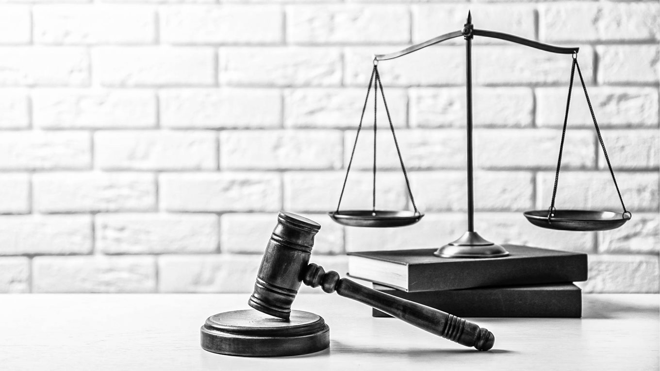 Scales and gavel