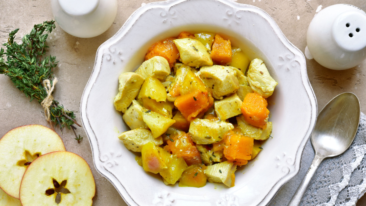 turkey and butternut squash curry