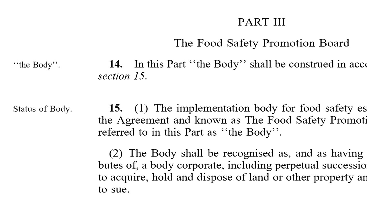 British Irish Agreement Act 1999